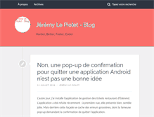 Tablet Screenshot of lepiolet.fr